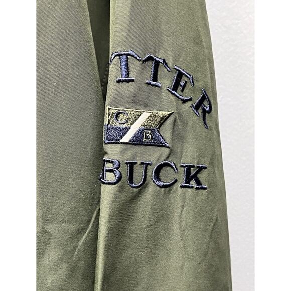 Cutter and Buck Golf Pullover Mens Large V Neck Green Scottish Embroidered - Picture 8 of 8
